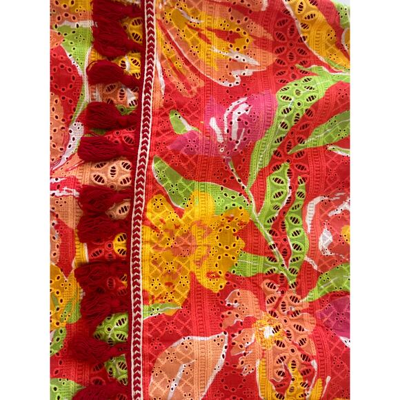 NWT Verb Pallavi Singhee Floral Tassle Mini Skirt Womens XS Boho Chic Fairy - Picture 12 of 16